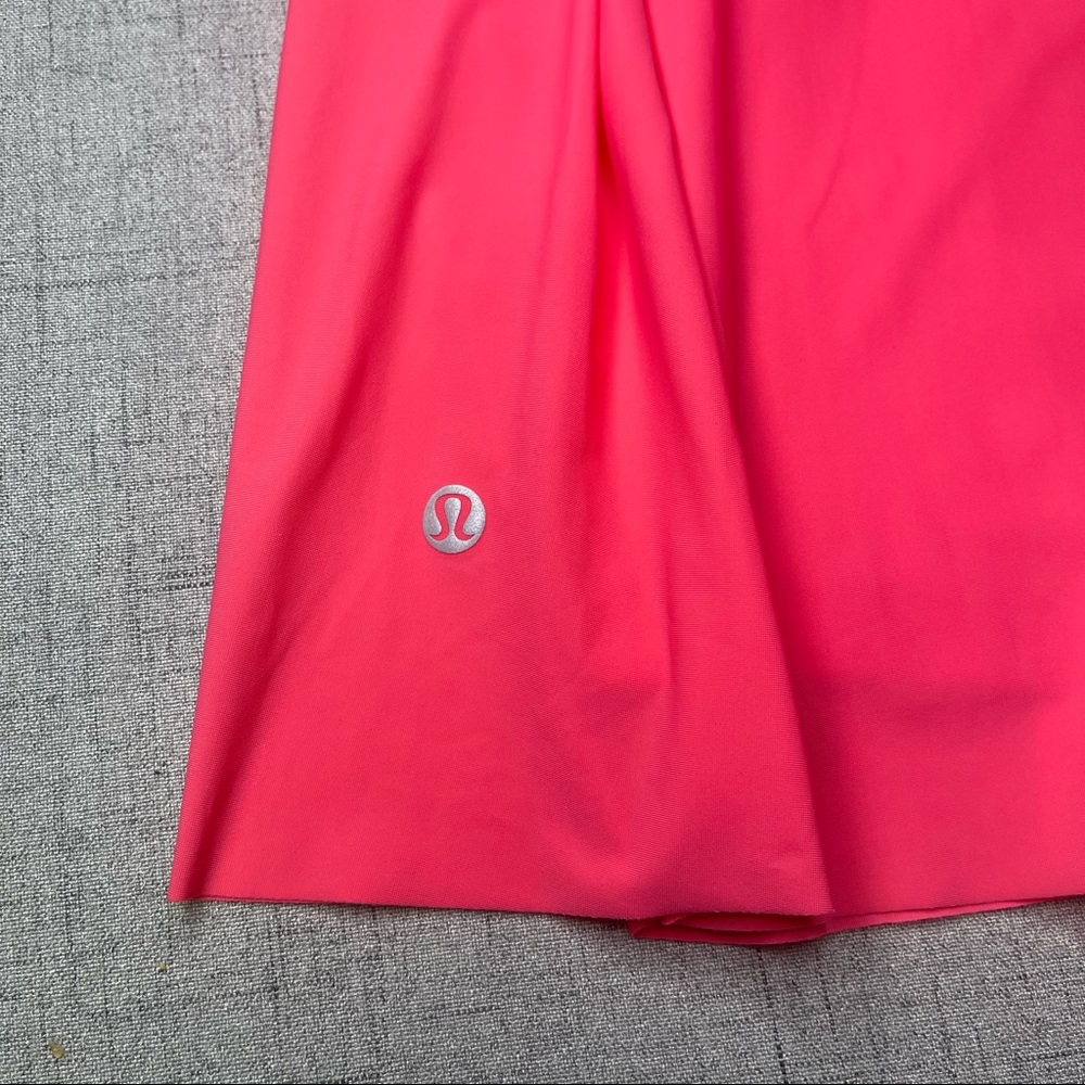 Lululemon Neon Pink Lost in Pace Skirt LipGloss - Picture 8 of 10